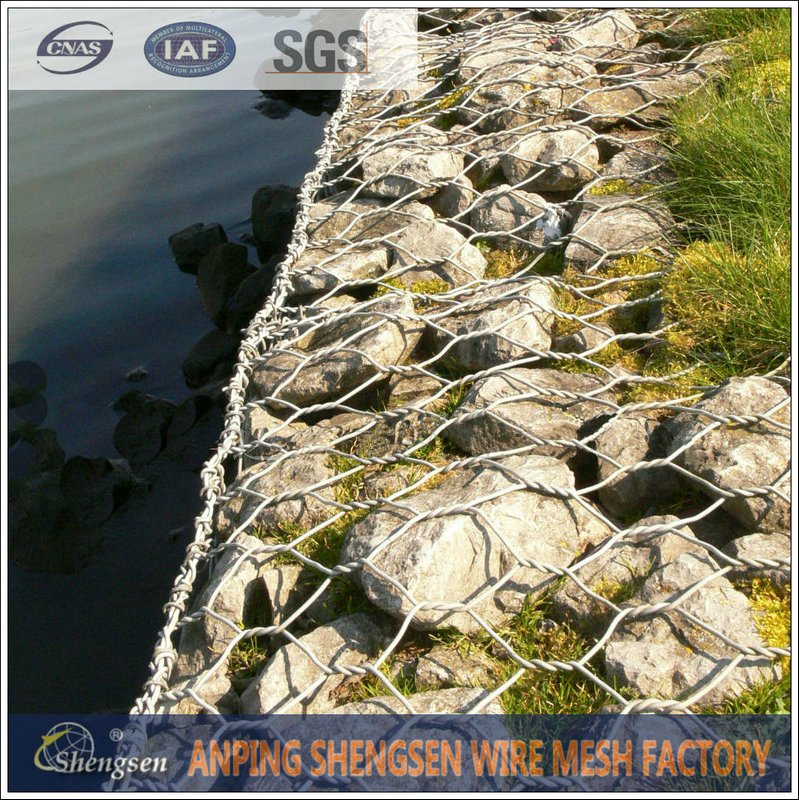hot dipped galvanized gabion cage