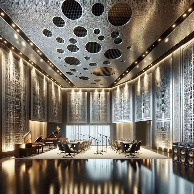 perforated metal acoustic panel perforated metal acoustic panel