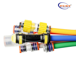 Conector de microduto por atacado para instalação de cabo de fibra de fibra de arco de fibra Micro ducto