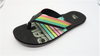 AH-9E128 arc-en-ciel nouveau design antidérapant plage colorée EVA Flip Flop
