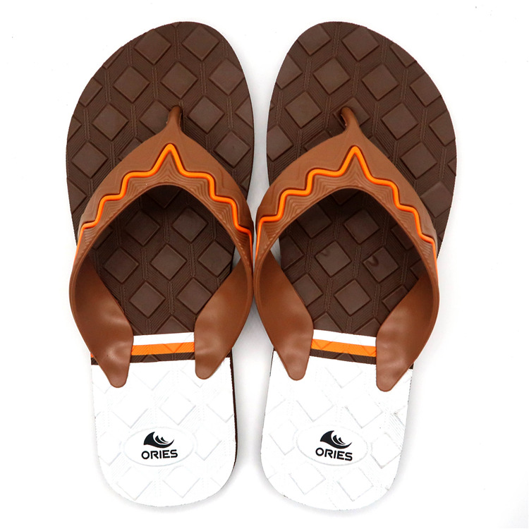 AH-9P060 Venta caliente Masaje Sole V Correa Promocional PE Zapatillas de playa