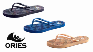 AH-20P004 Letras geométricas Mujer Verano Playa Sandalias casuales Zapatillas Chanclas