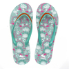 AH-20P005 motif floral coloré femmes été plage sandale décontractée pantoufles tongs