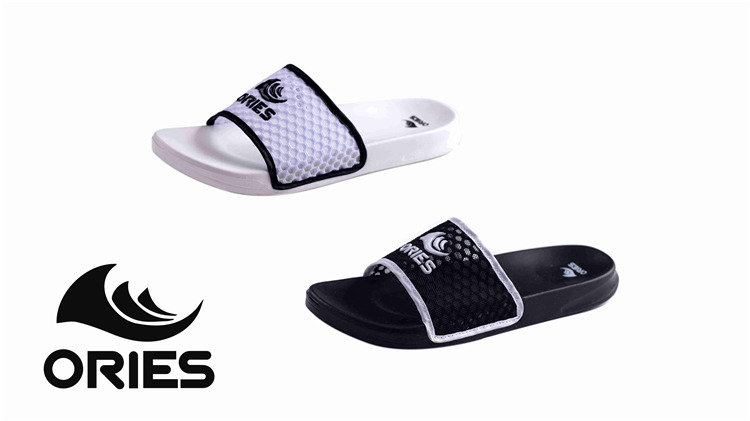 AH-9E098 Sandales à glissière pour femmes avec logo personnalisé de haute qualité