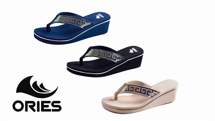 AH-9E002 haute qualité Eva Platform antidérapant femmes plage tongs