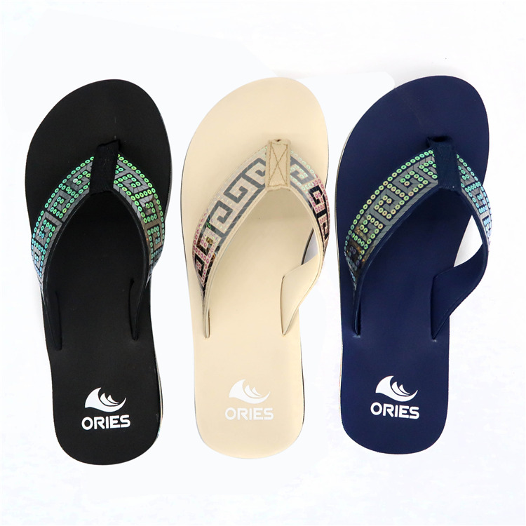 AH-9E002 haute qualité Eva Platform antidérapant femmes plage tongs