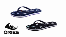 Ories AH-8E068 Semelle intérieure à motif de mode pour femmes en plein air et plage Tongs / pantoufles en EVA