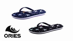 Ories AH-8E068 Plantilla con patrón de moda Mujer Outdoor & Beach EVA Chanclas / Pantuflas