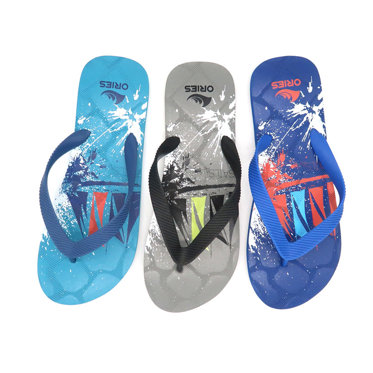 AH-9P019 Nuevo diseño al por mayor V correa PE Zapatillas de playa