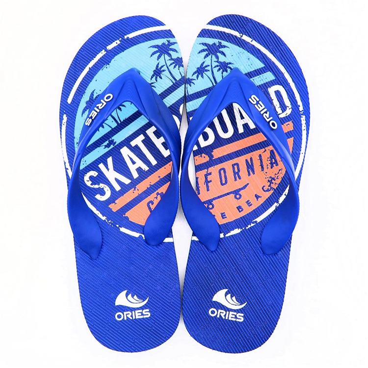 AH-9E120 Vente Chaude Design Unique Promotionnel Anti-dérapant V-strap EVA Flip Flops