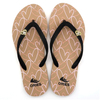 AH-9P069 Chanclas de moda con estampado de corazón de amor para mujer V Correa PE