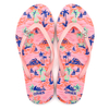 AH-9P070 à la mode paysage tropical impression femmes V sangle PE tongs