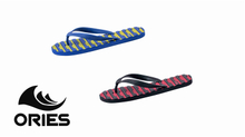 Chancletas modificadas para requisitos particulares al por mayor de la playa de los hombres de goma del PE del color AH-8P009 -Ories