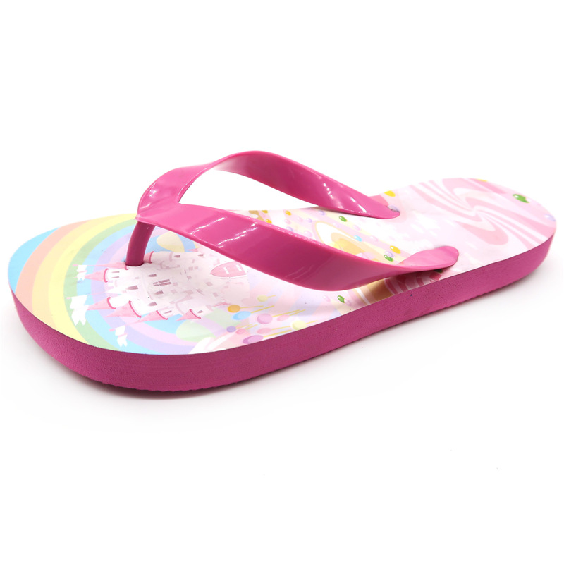 AH-9P081 Chaussons d'été confortables pour enfants en PVC