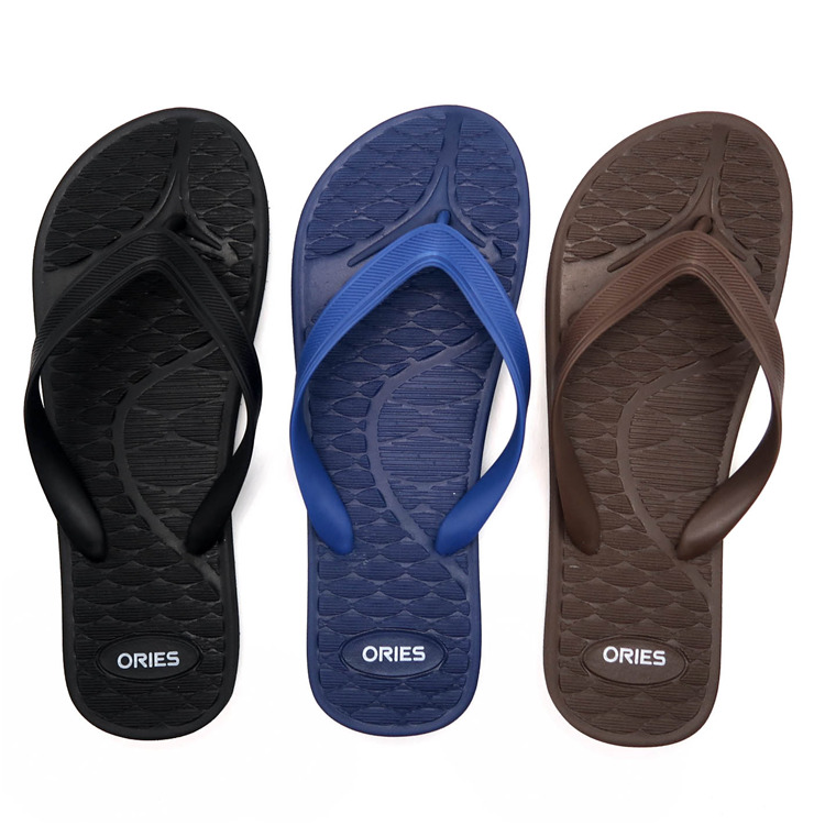 Zapatillas de playa promocionales del PE de la plantilla del masaje del color sólido AH-20PSM002