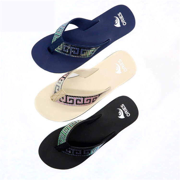 AH-9E002 haute qualité Eva Platform antidérapant femmes plage tongs