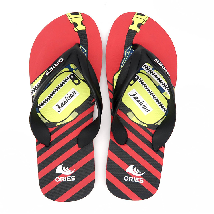 AH-20P002 Fashion Design V Strap Pantoufles de plage promotionnelles PE