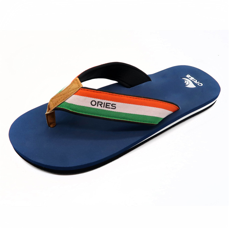 Chanclas de playa de EVA para hombre superior de PVC respirable colorido AH-9E125
