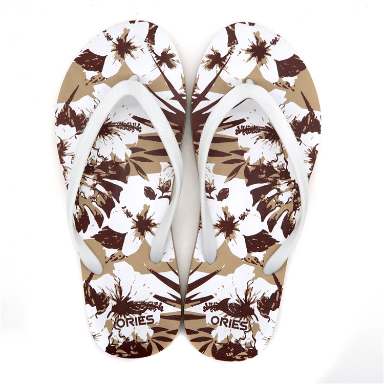 Zapatillas de playa de PE con estampado multicolor AH-9P055 para mujer