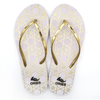 Zapatillas de playa de PE con estampado de suela de rejilla duraderas AH-9P051 para mujer