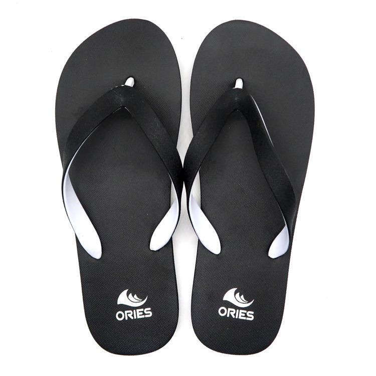 AH-9P059 Chanclas de PE cómodas con correa en V de color sólido para mujer