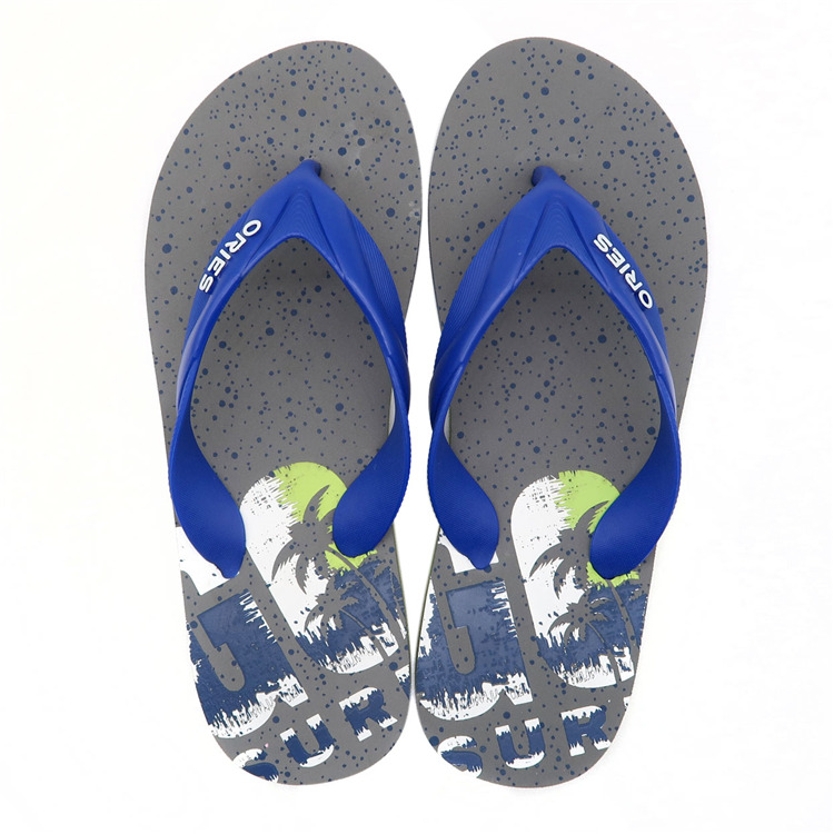 AH-9E117 Cocotier Semelle D'impression En Gros Femmes EVA Flip-Flops