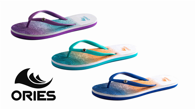 AH-8E042 Custom Chic Diamante en correa Rampa Diseño Plantilla Zapatillas Chanclas Mujer Sandalia