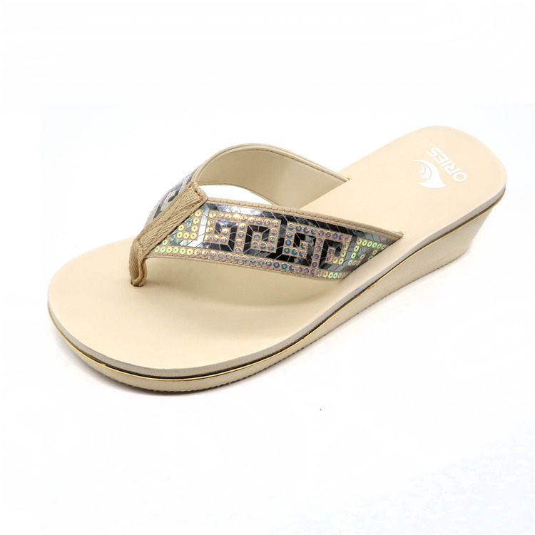 AH-9E002 haute qualité Eva Platform antidérapant femmes plage tongs
