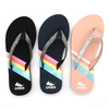 AH-9E084 Chanclas brillantes de EVA para mujer al por mayor con correa