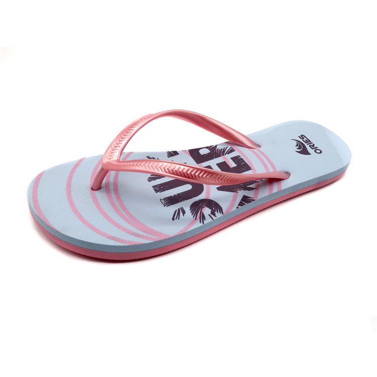 Zapatillas de playa antideslizantes con estampado de letras AH-9E130
