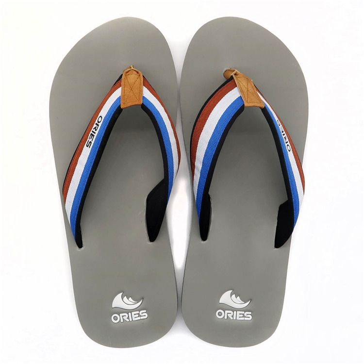 Chanclas de playa de EVA para hombre superior de PVC respirable colorido AH-9E125