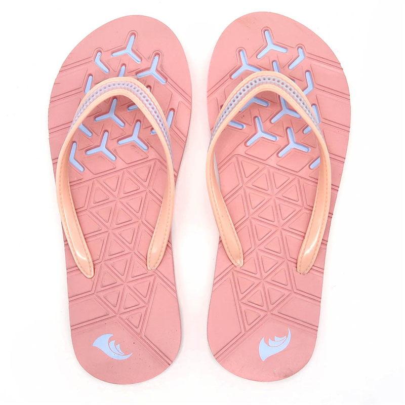 AH-20P009 Chanclas para niñas con suela antideslizante con diseño de patrón de moda