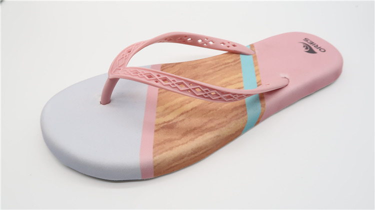 AH-9E122 Design élégant et simple en gros pour femmes EVA Flip-Flops