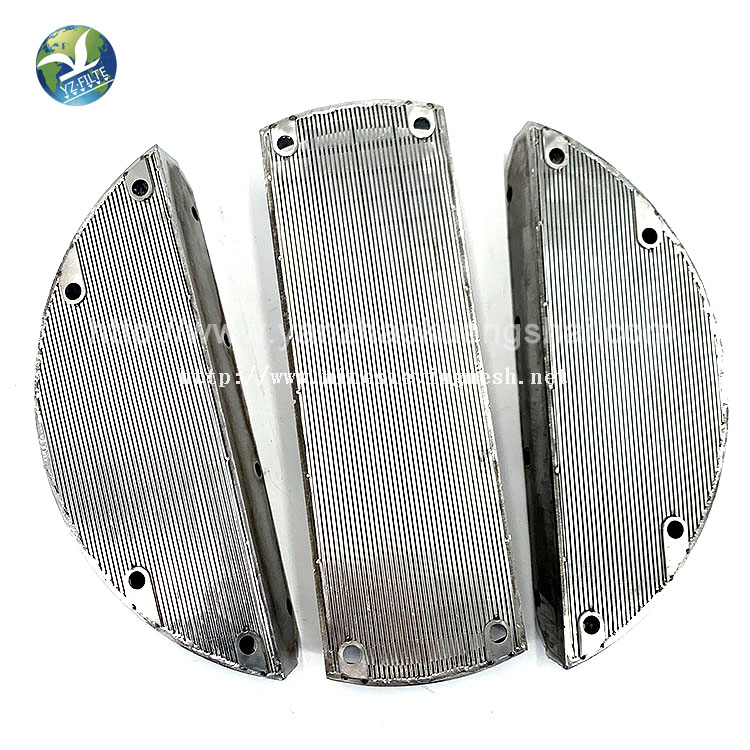 Stainless Steel Filter Wedge Wire Mesh sieve plate
