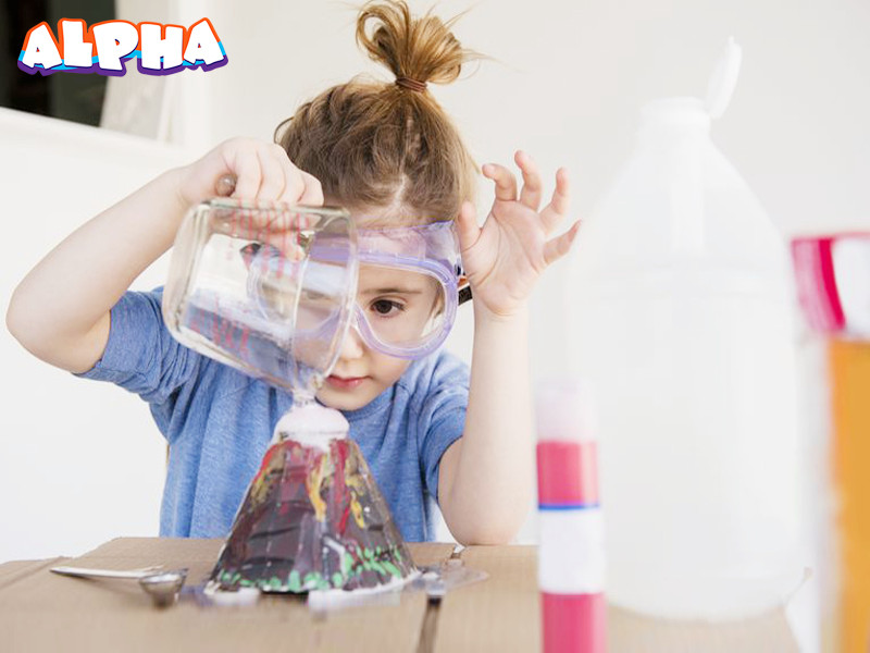 Alpha science classroom-science toy 