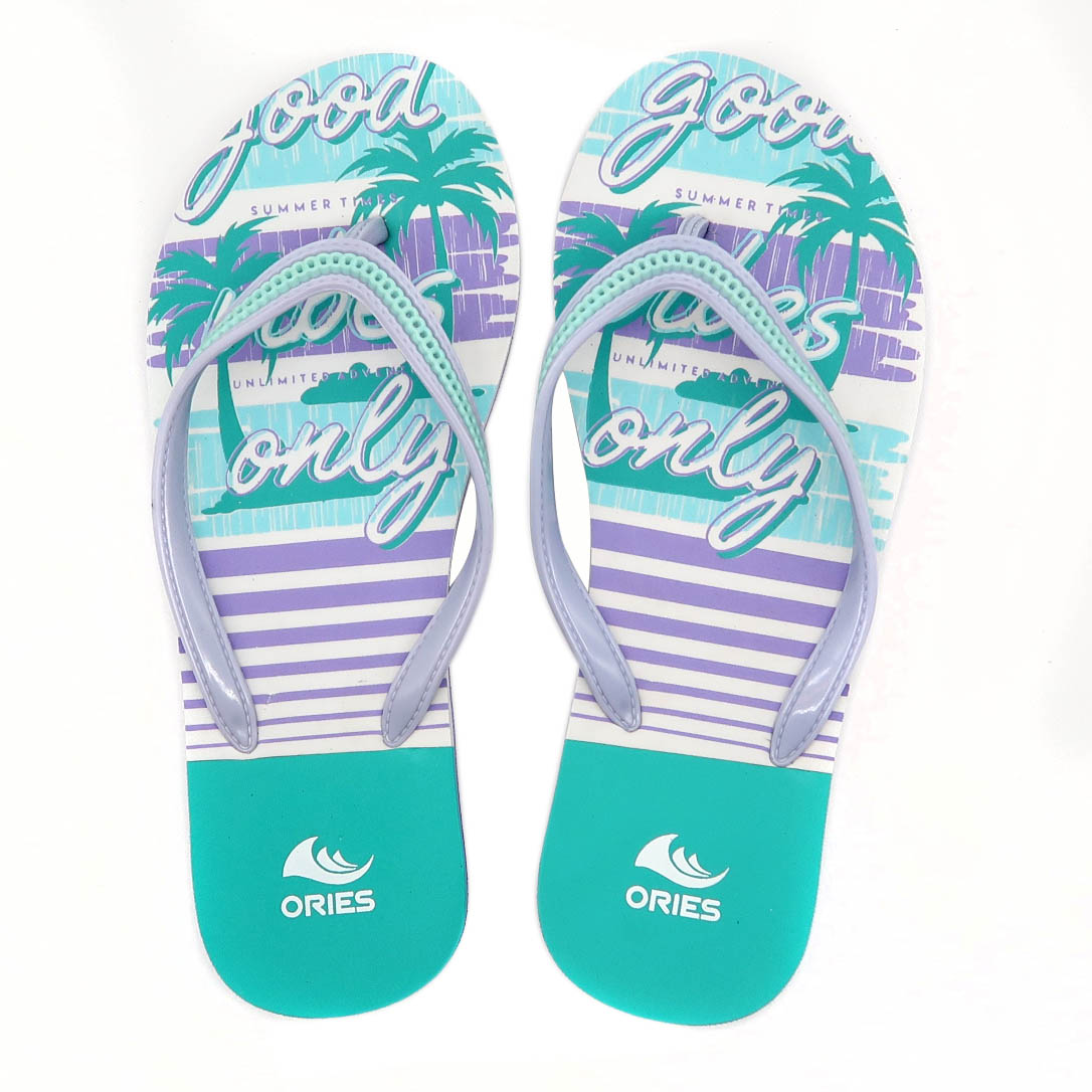 Chanclas de playa de verano ecológicas AH-20E004 para mujer
