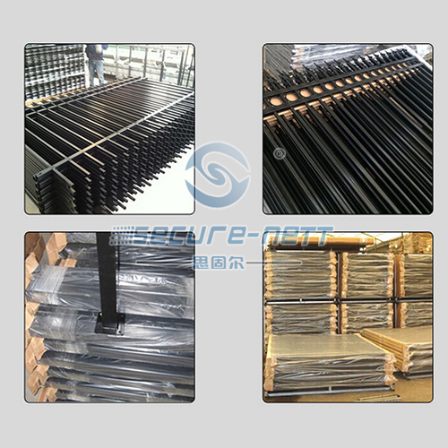  Chinese welded polyester coating ornamental iron railings