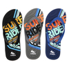 AH-20PSM003 nouveau design impression Massage semelle intérieure PE pantoufles de plage