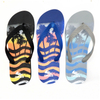 AH-9P038 Diseño de impresión de paisaje tropical Venta al por mayor V Correa PE Zapatillas de playa