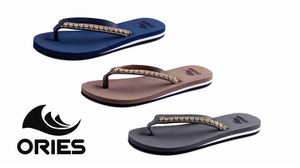 AH-9E005 Vente Chaude Anti-dérapant V Strap Femmes EVA Flip-Flops