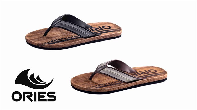AH-9E064 Pantoufles de plage en EVA antidérapantes confortables à sangle en V large