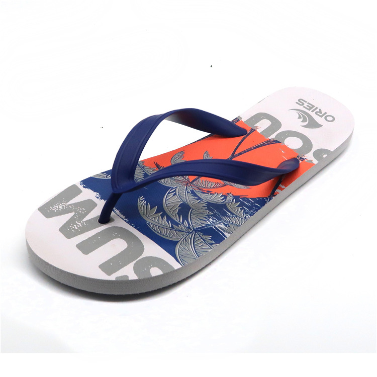 AH-9P009 Ories nouveau design pantoufles de plage PE de haute qualité