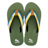Chanclas de playa de EVA para hombre superior de PVC respirable colorido AH-9E125