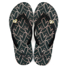 AH-9P069 Chanclas de moda con estampado de corazón de amor para mujer V Correa PE