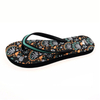AH-20P005 motif floral coloré femmes été plage sandale décontractée pantoufles tongs