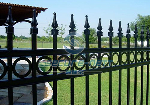  Chinese welded polyester coating ornamental iron railings