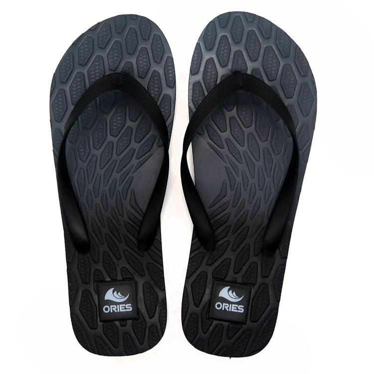 Zapatillas de playa de PE con plantilla de masaje gradiente de moda AH-20PSM003