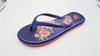 AH-9E126 Impression de fleurs PVC Homme supérieur EVA Beach Flip Flops