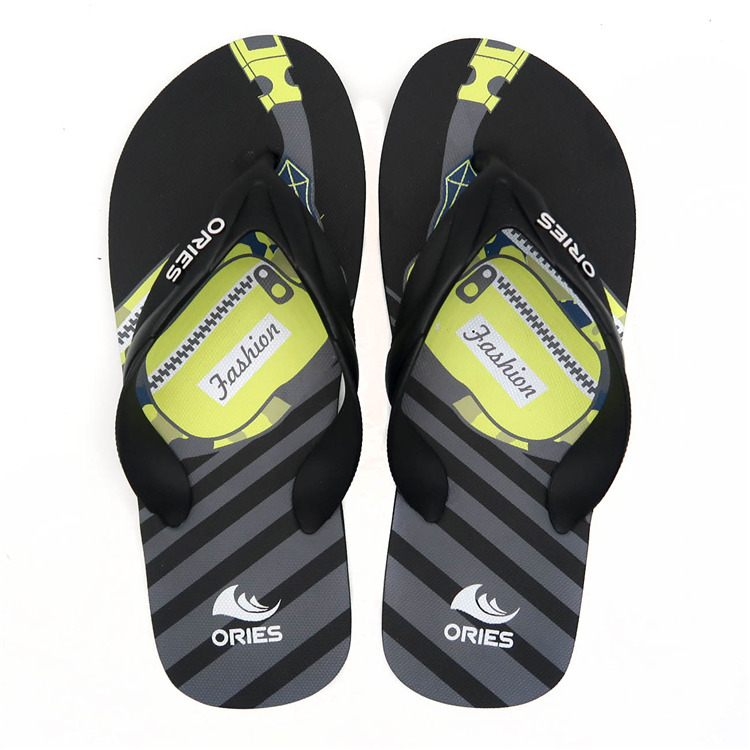 AH-20P002 Fashion Design V Strap Pantoufles de plage promotionnelles PE