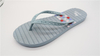 AH-9P103 Zapatillas planas de rayas fáciles de limpiar PE Chanclas cómodas para mujer